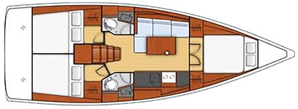 Segelyacht Oceanis 38.1 CLASS