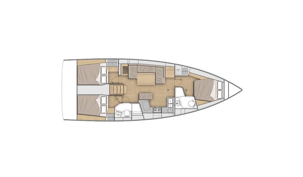 Segelyacht Oceanis 40.1 Elma