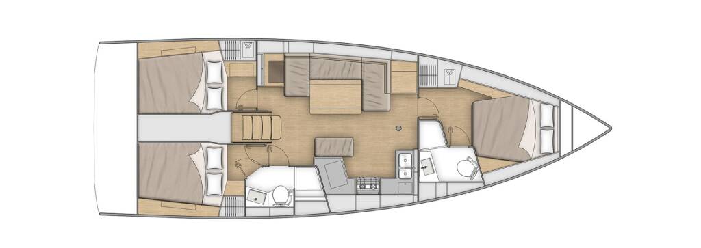 Segelyacht Oceanis 40.1 First Touch