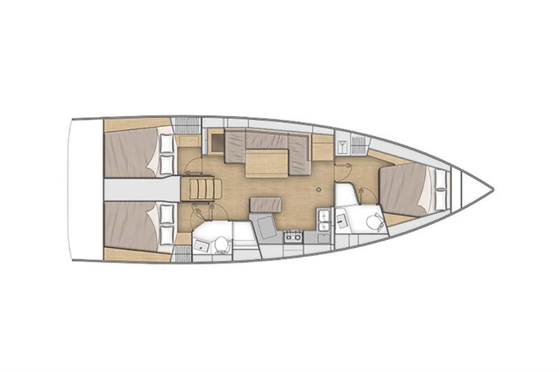 Segelyacht Oceanis 40.1 Ariadne