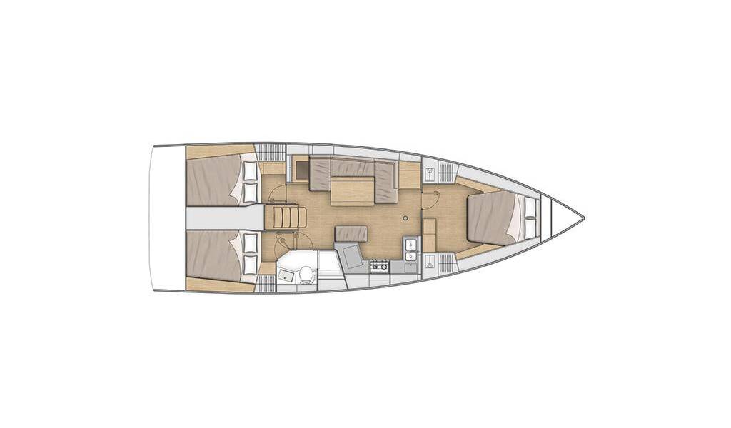 Segelyacht Oceanis 40.1 Loreste