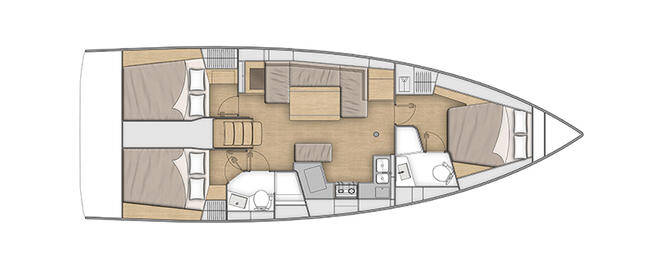 Segelyacht Oceanis 40.1 Netos