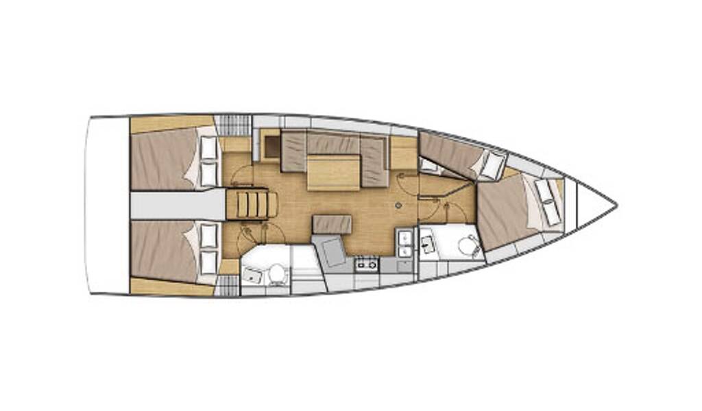 Segelyacht Oceanis 40.1 Ocean Pearl
