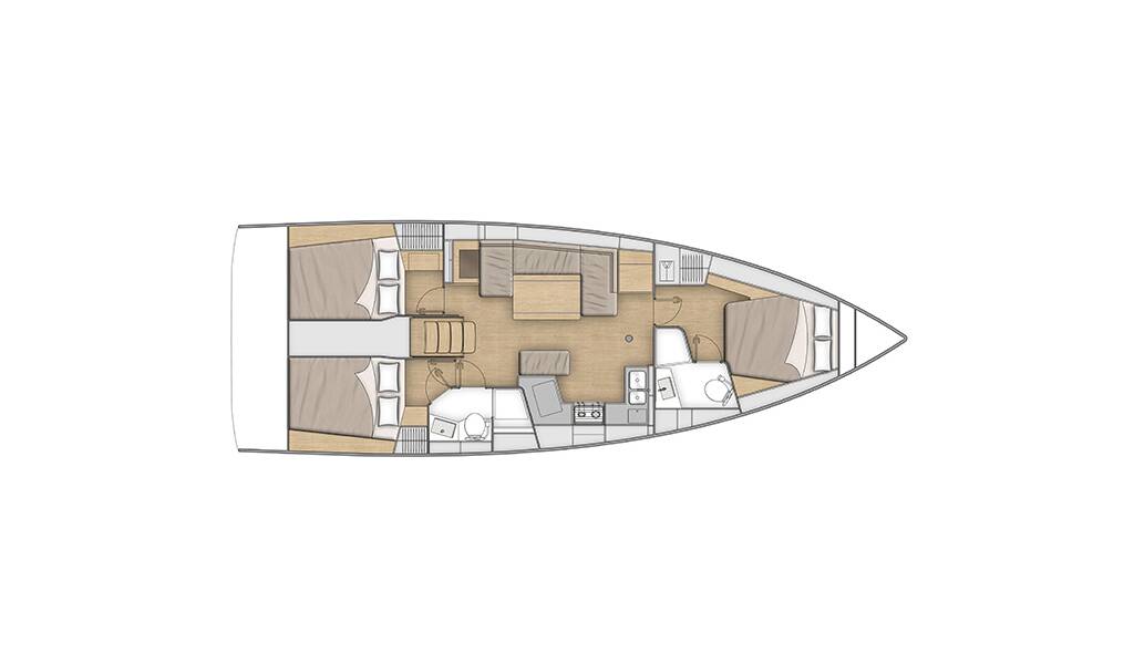 Segelyacht Oceanis 40.1 Azorian