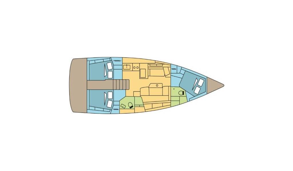 Segelyacht Oceanis 41.1 LASLOUDIR III