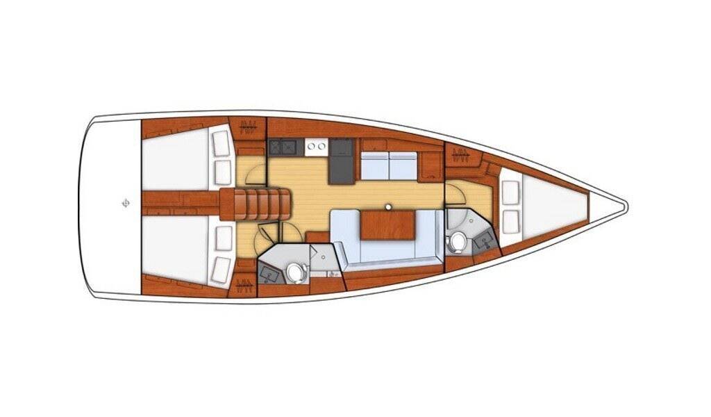 Segelyacht Oceanis 41.1 Sail Polaris