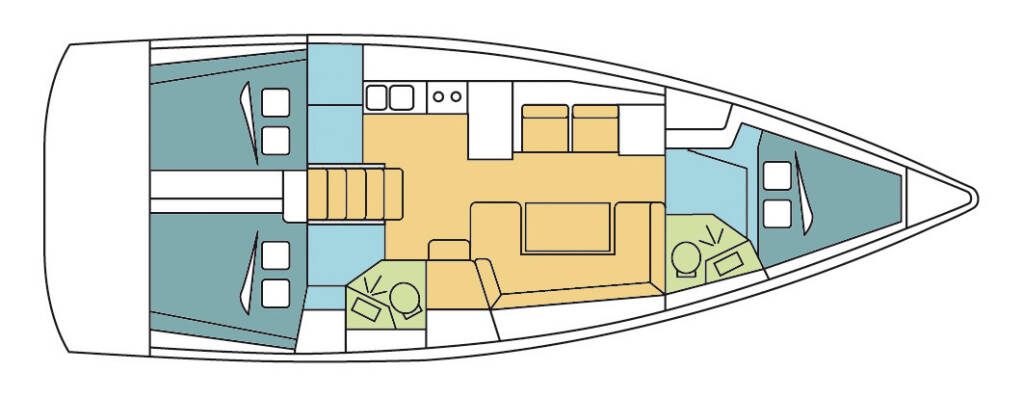 Segelyacht Oceanis 41.1 SADALBARI _DB