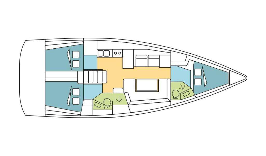 Segelyacht Oceanis 41.1 REGOR_DB