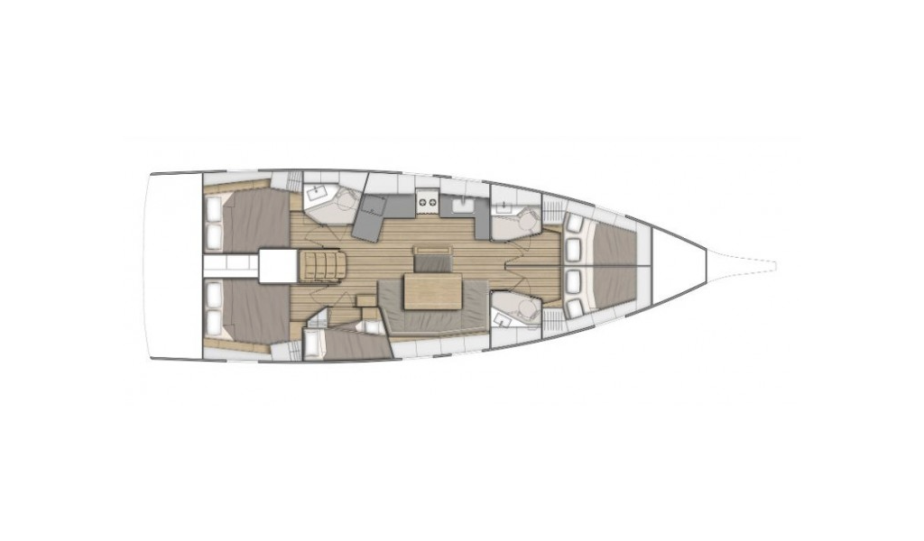 Sailing yacht Oceanis 46.1 Rocket