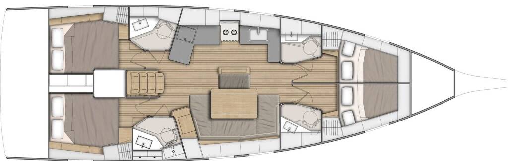 Segelyacht Oceanis 46.1 Sasool