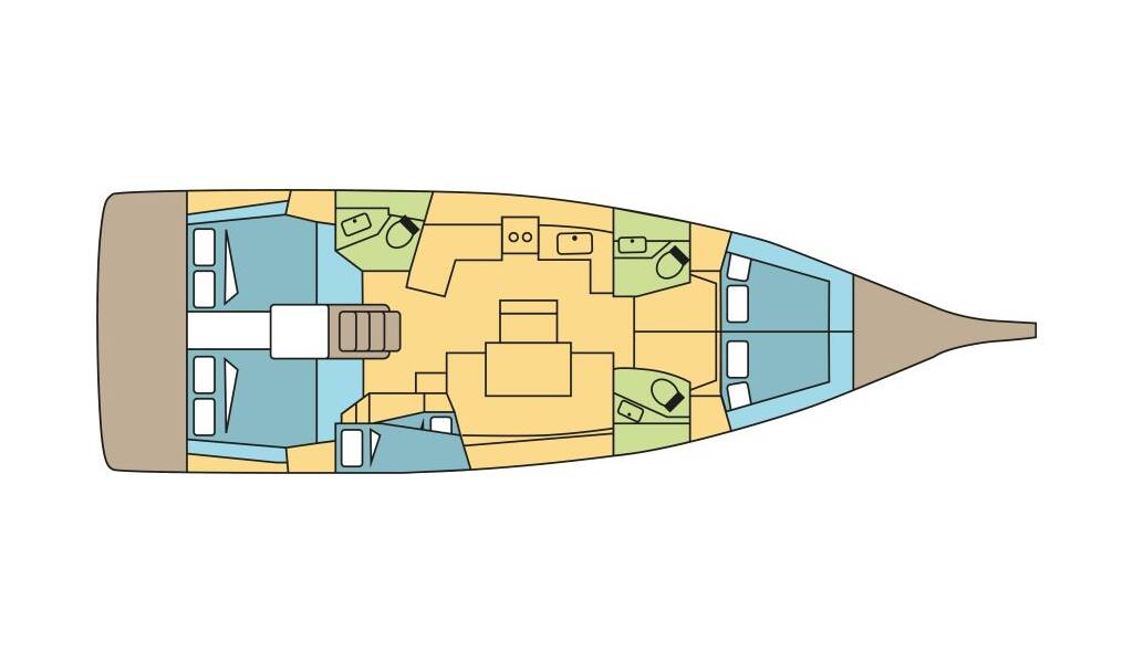 Segelyacht Oceanis 46.1 ELLI K