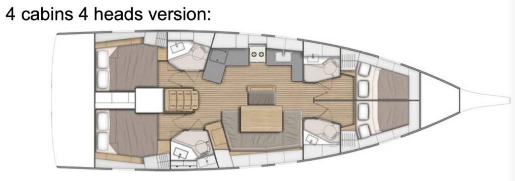 Segelyacht Oceanis 46.1 Athena 4