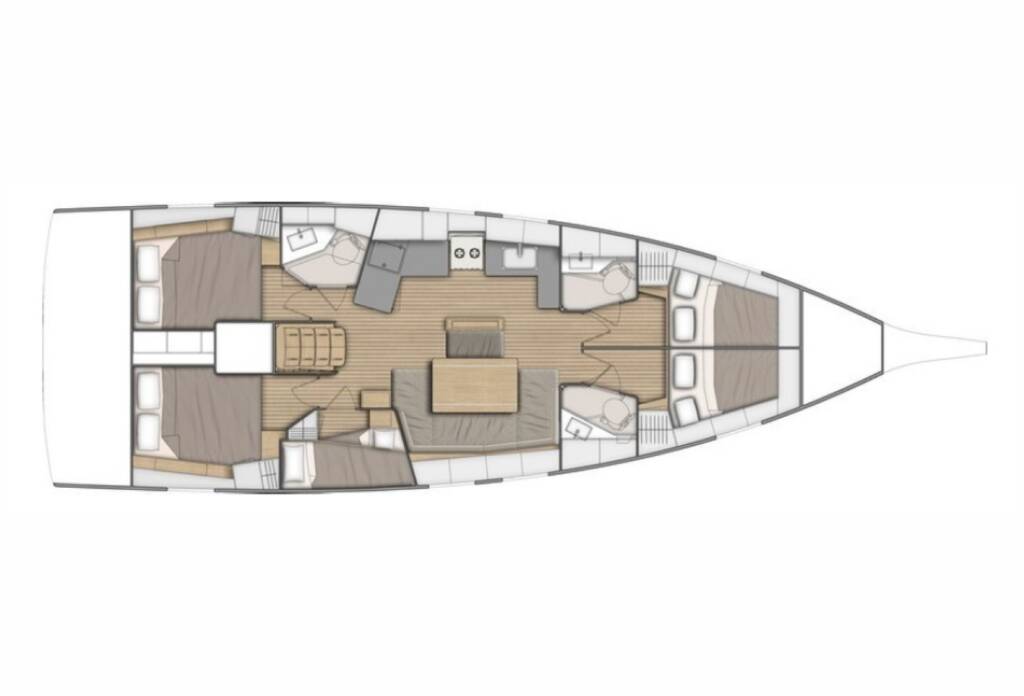 Segelyacht Oceanis 46.1 Athena 5