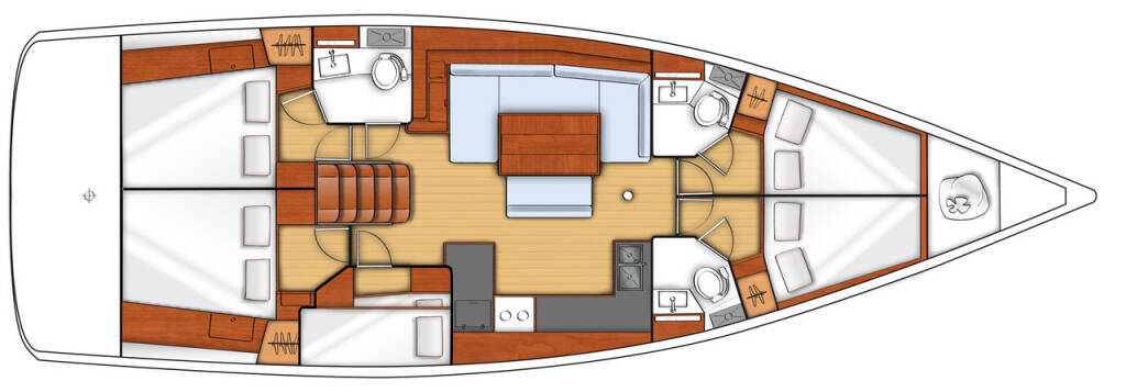 Segelyacht Oceanis 48 Calypso_DB