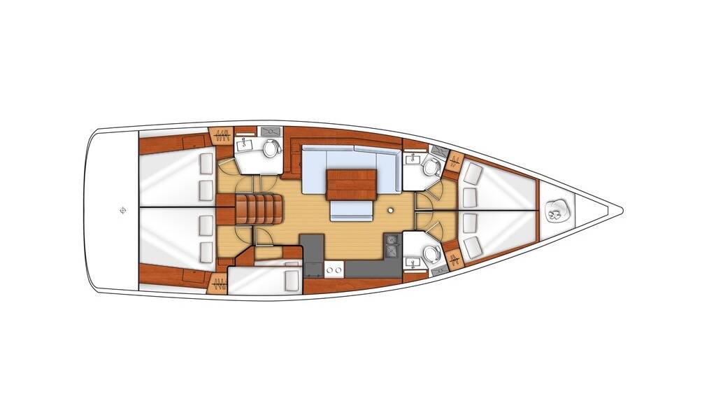 Segelyacht Oceanis 48 ATLANTIS