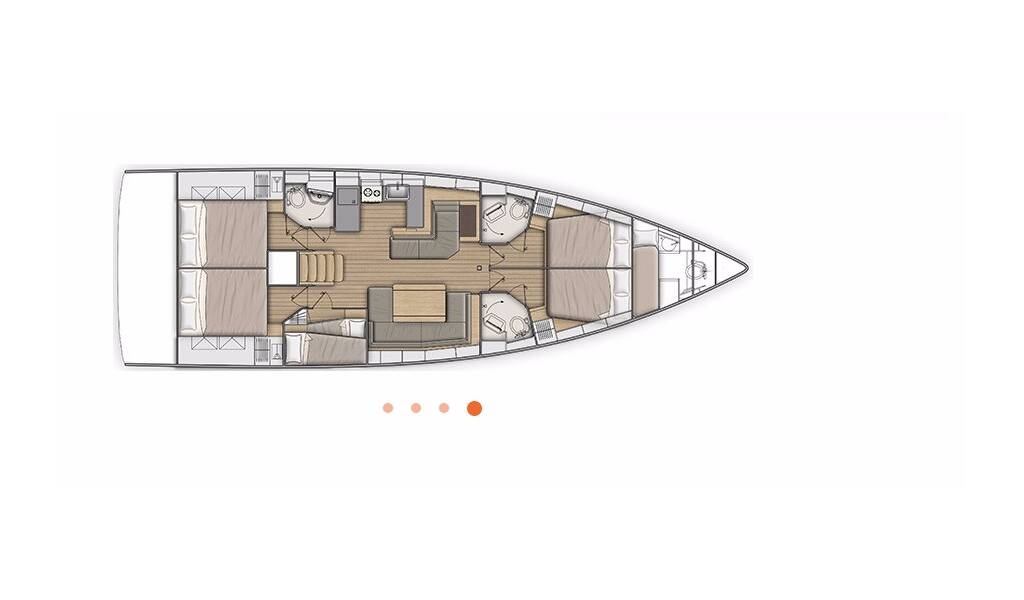 Segelyacht Oceanis 51.1 Reboot