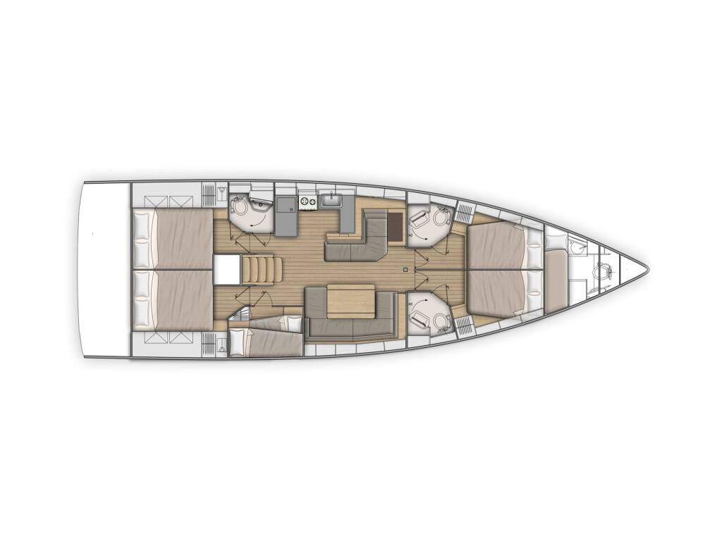 Segelyacht Oceanis 51.1 Eli