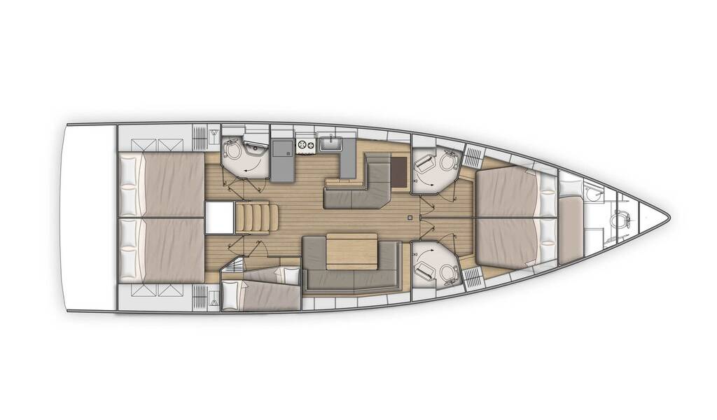 Segelyacht Oceanis 51.1 Lima