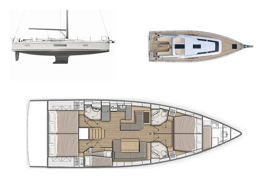 Segelyacht Oceanis 51.1 Promitheas