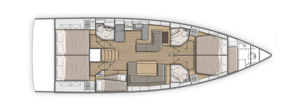 Segelyacht Oceanis 51.1 Calypso