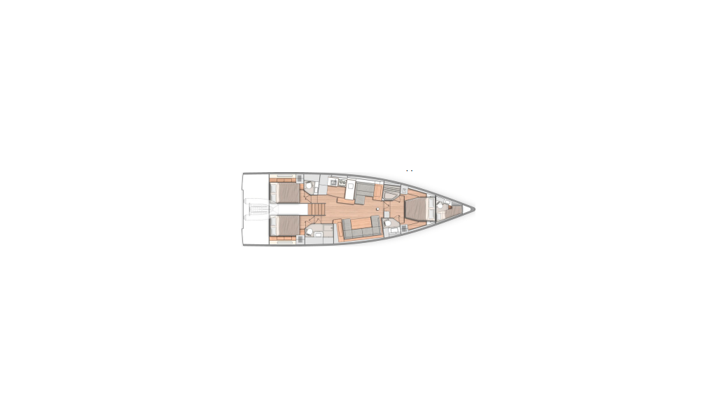 Sailing yacht Oceanis 54 Big Blue