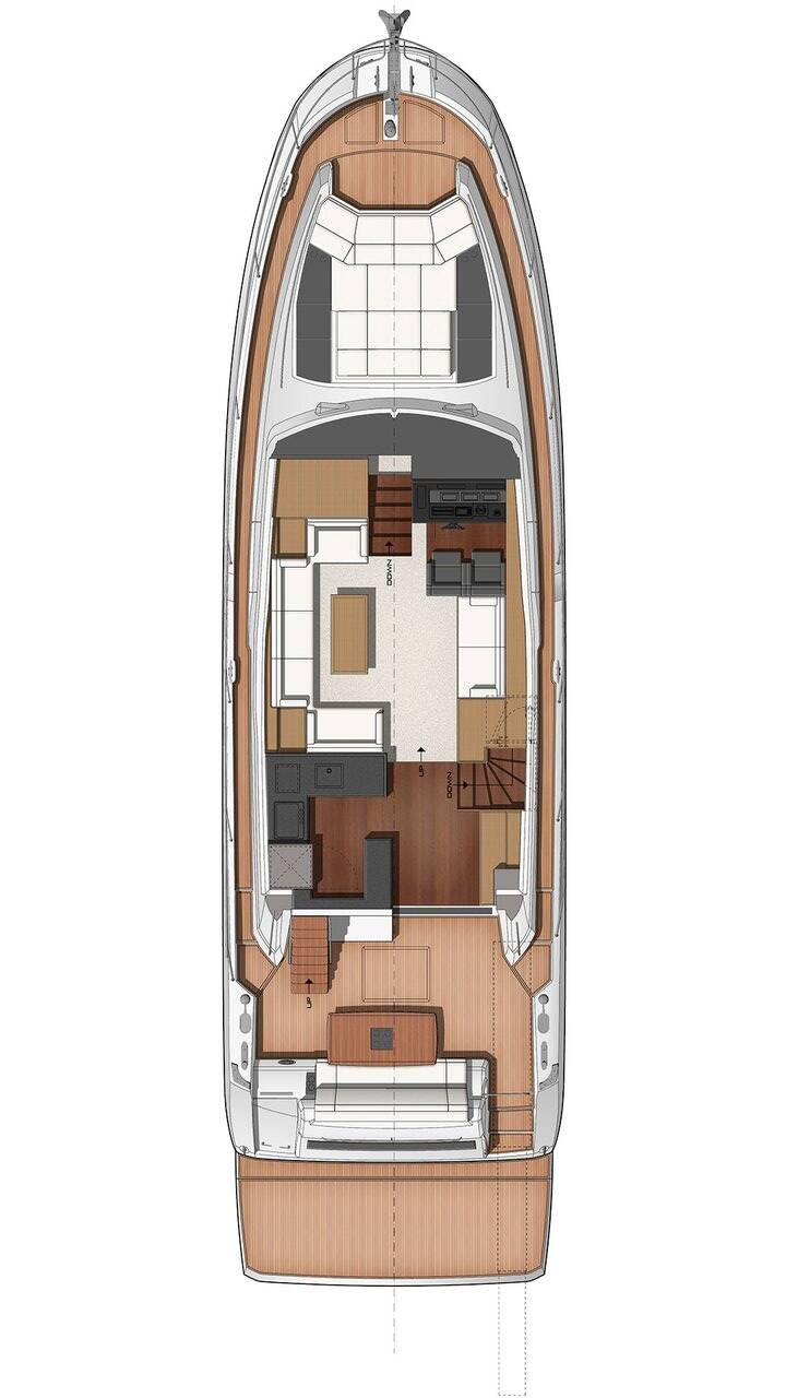 Motoryacht Prestige 630S Simul