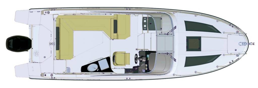 Motorboot Quicksilver Activ 805 Cruiser Quicksilver 805