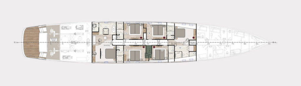 Luxury sailing yacht Reposado Reposado