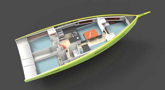 Segelyacht RM 1180 Heol Braz