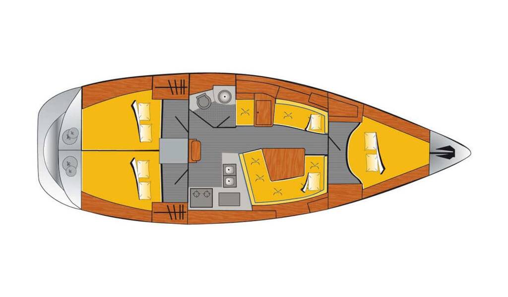 Segelyacht Sun Fast 37 Nivius