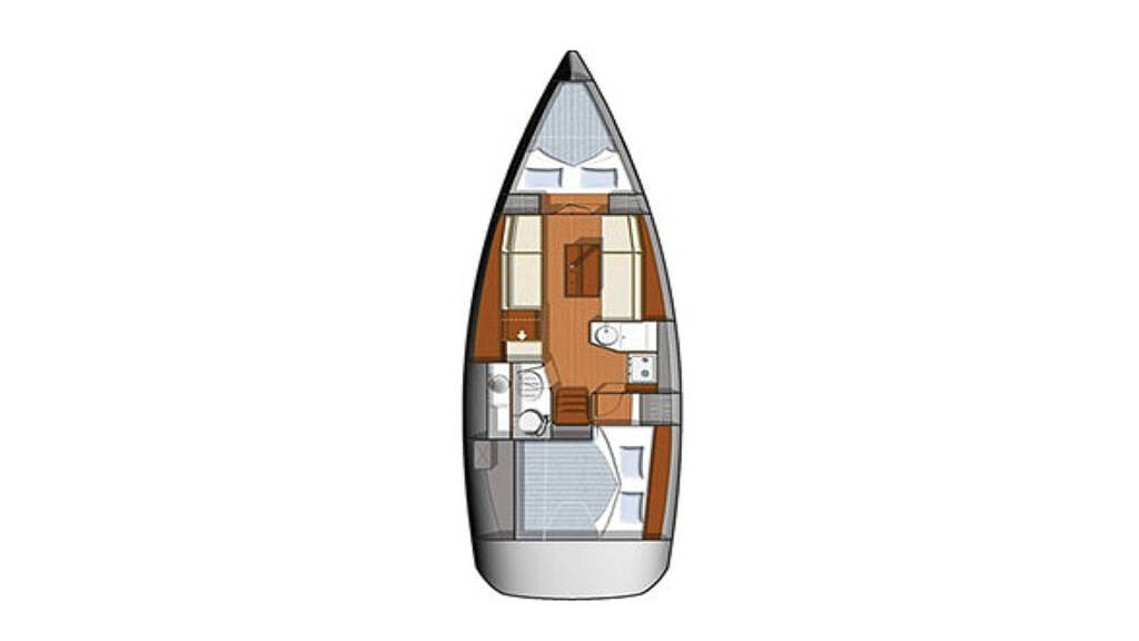 Segelyacht Sun Odyssey 33i Carry On