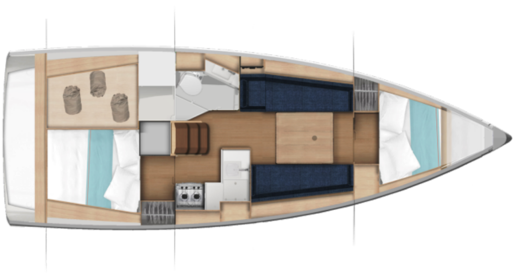 Segelyacht Sun Odyssey 350 Northwind 35
