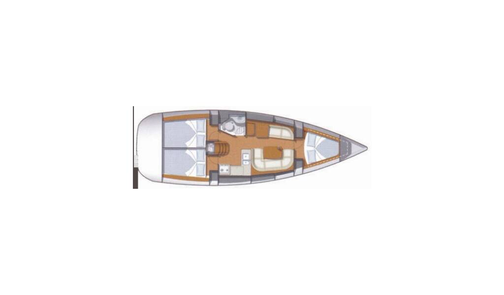 Segelyacht Sun Odyssey 36i Candy