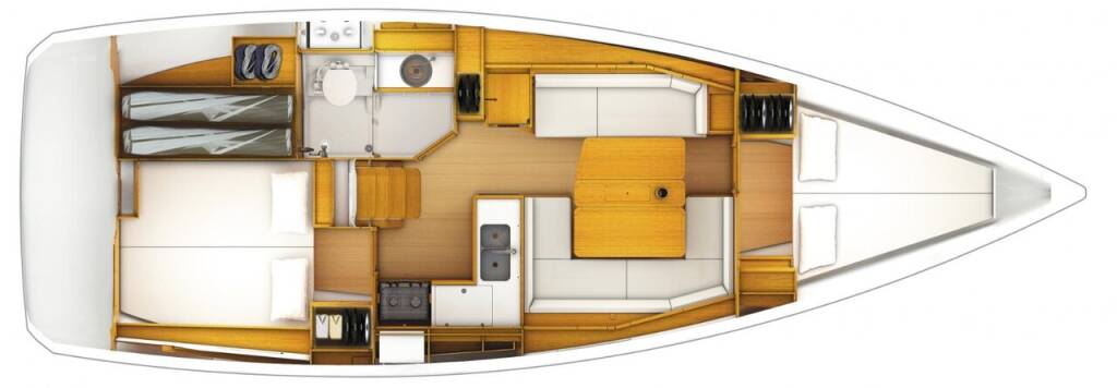 Segelyacht Sun Odyssey 379 Mitis
