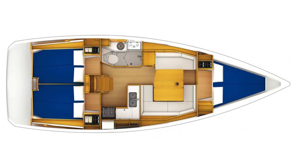 Segelyacht Sun Odyssey 389 Islanders