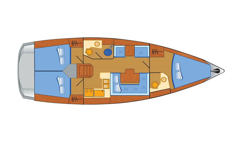 Segelyacht Sun Odyssey 409 Shinju