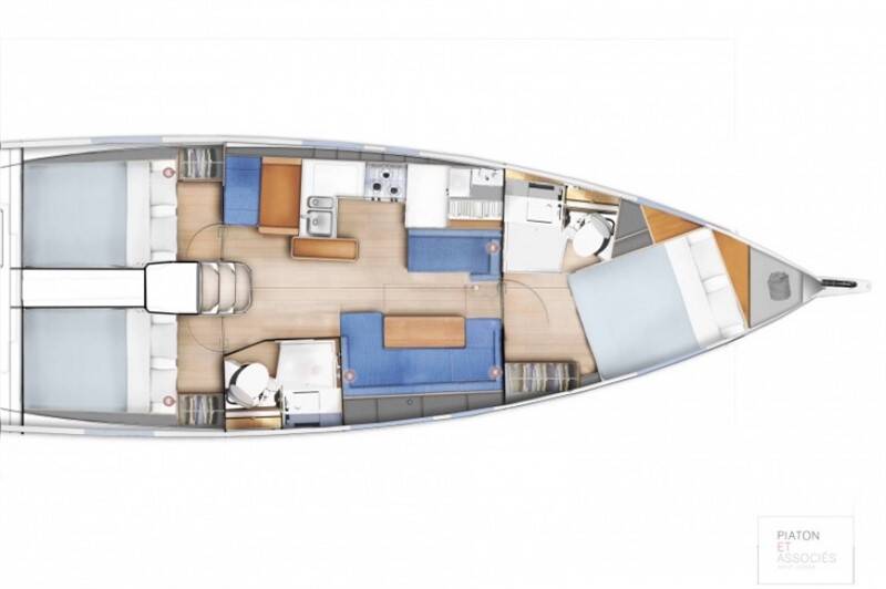 Segelyacht Sun Odyssey 410 Elcano