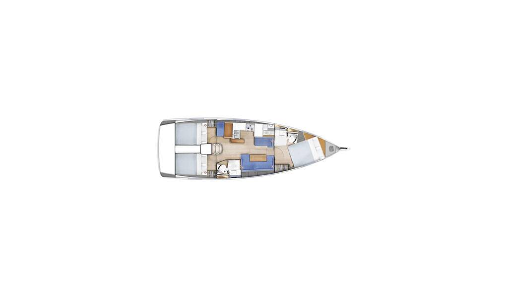 Segelyacht Sun Odyssey 410 CLASS