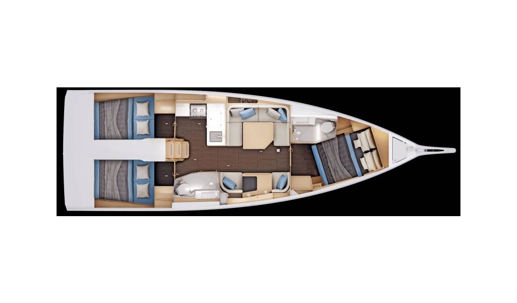 Sun Odyssey 415 Sutivan