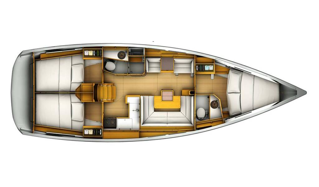 Segelyacht Sun Odyssey 419 Izzi