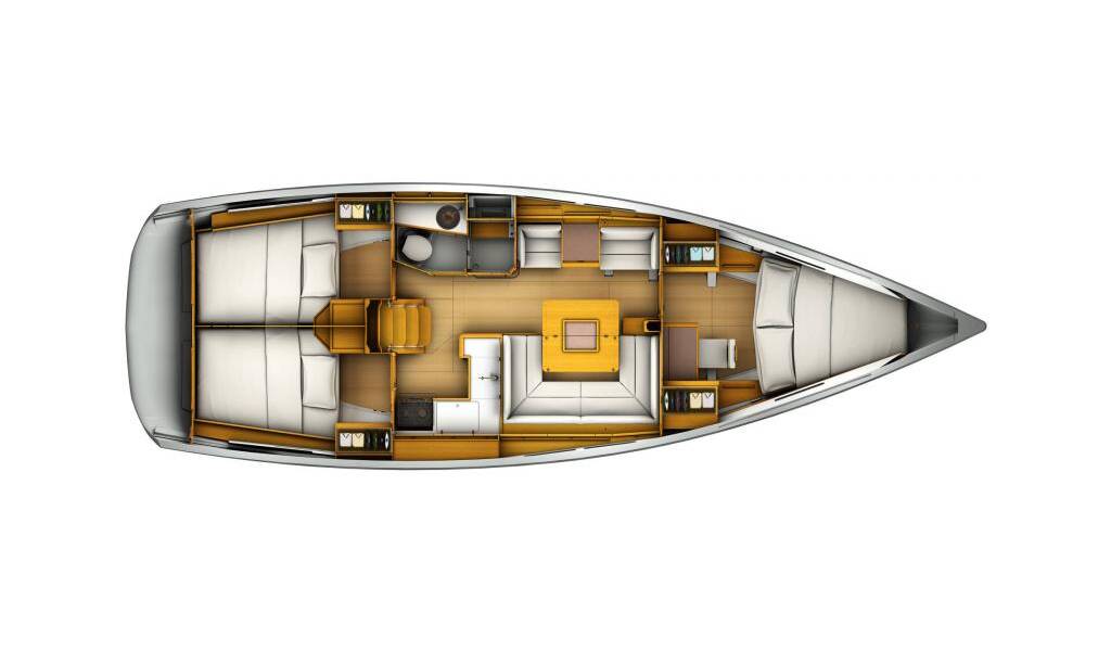 Segelyacht Sun Odyssey 419 Foxy