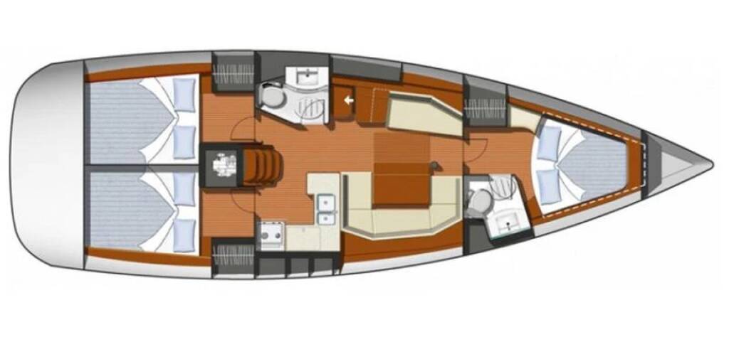 Sun Odyssey 42i Mila