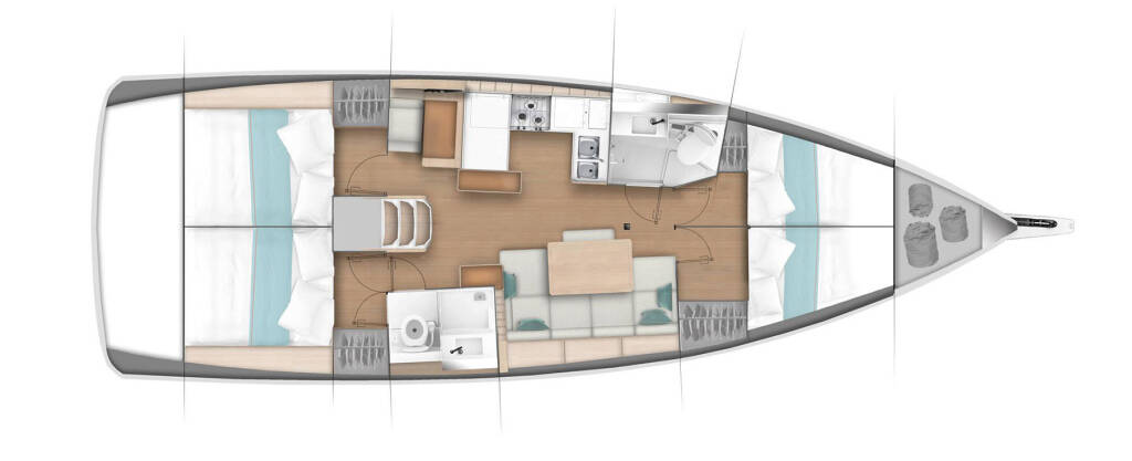 Segelyacht Sun Odyssey 440 Dory
