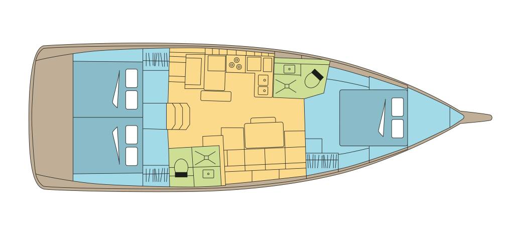 Segelyacht Sun Odyssey 440 LATIKA