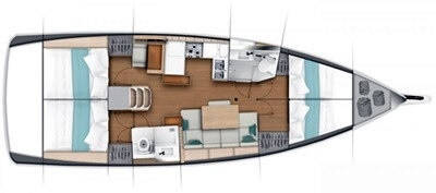 Segelyacht Sun Odyssey 440 Navillera