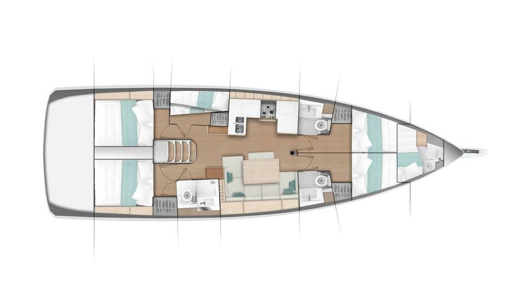 Segelyacht Sun Odyssey 490 Oracle