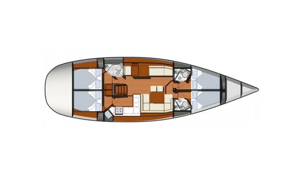 Segelyacht Sun Odyssey 50 DS Nefeli II