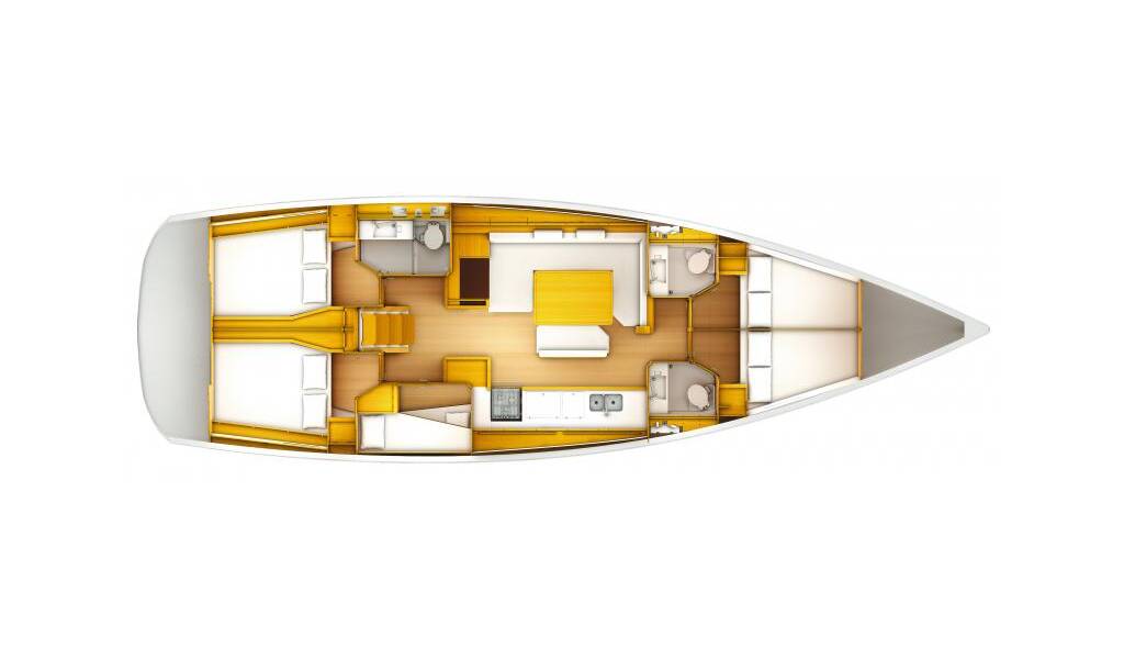 Segelyacht Sun Odyssey 509 Kaos