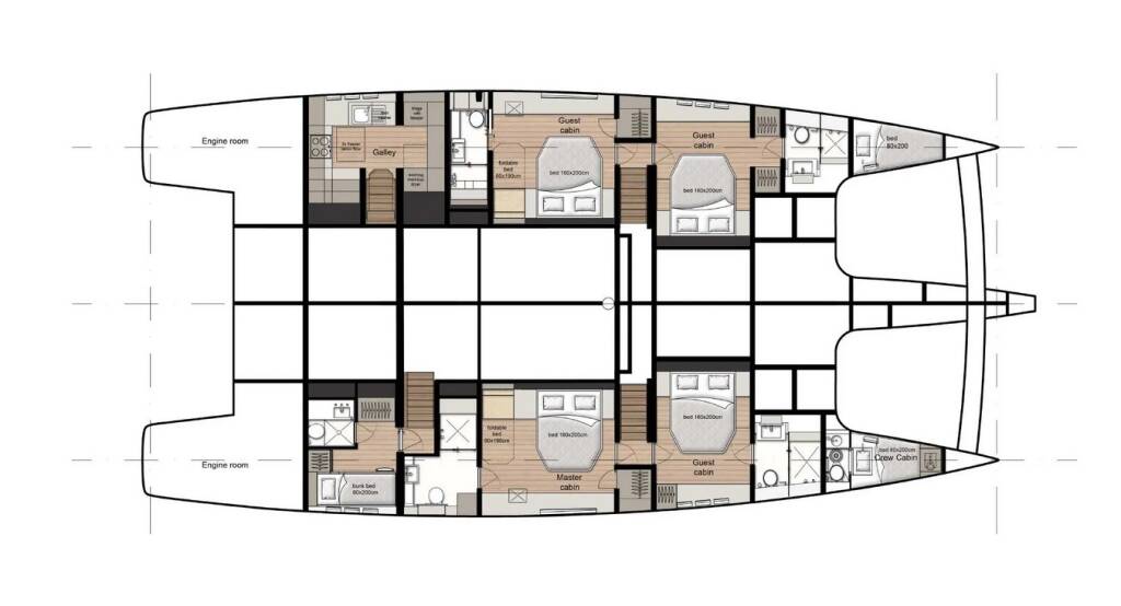 Katamaran Sunreef 70 Agata Blu