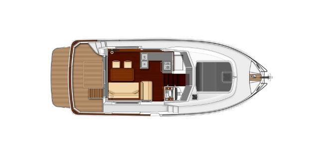 Motorboot Swift Trawler 34 Blue Sky